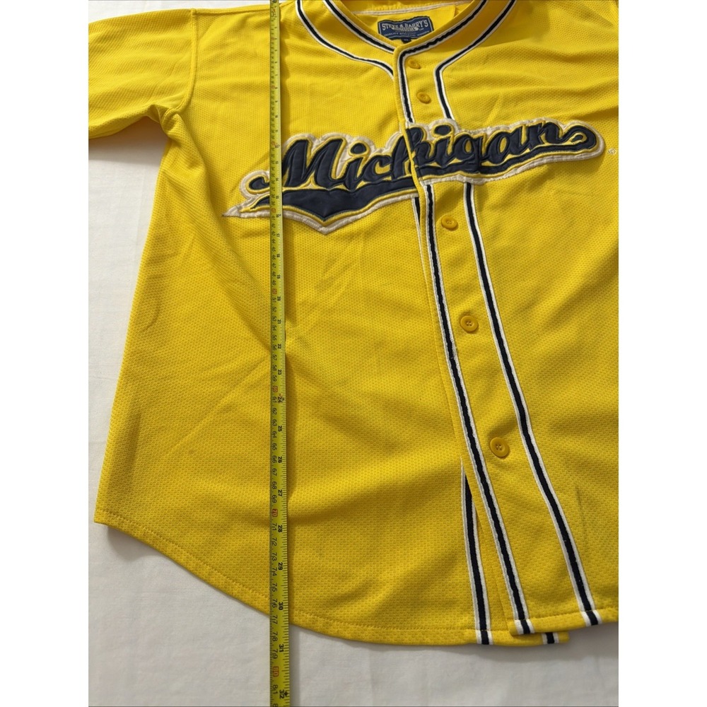 University of Michigan Steve & Barry's Baseball Jersey Extra Large XL Basketball - Picture 10 of 16
